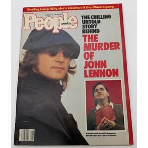 People Feb 23 1987 John Lennon Mark David Chapman Shelly Long